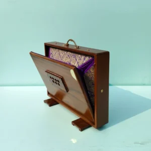 Shrutibox Teak Wood 432 Hz, Indian Instrument